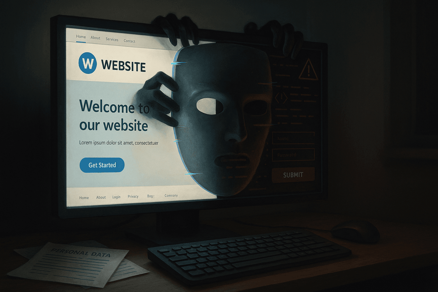 When a Website Wears a Mask: A Student's Cautionary Tale of Cyber Impersonation (Part I)