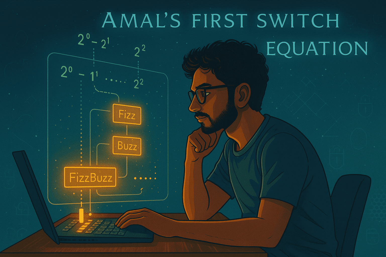 💡 How I Discovered “Amal’s First Switch Equation” – A New Way to Think About FizzBuzz with Switch-Case